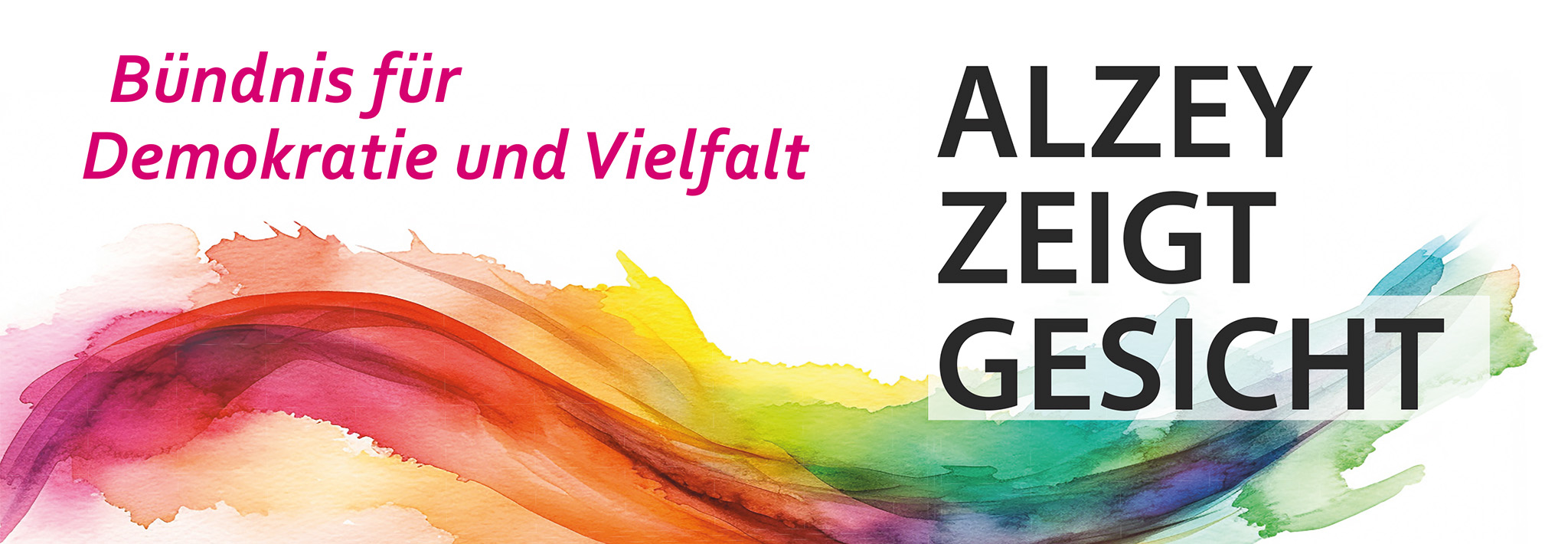 Logo des Bündnisses Alzey zeigt Gesicht